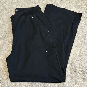 Healing Hands - Purple Label Yoga Scrub Pant - Black